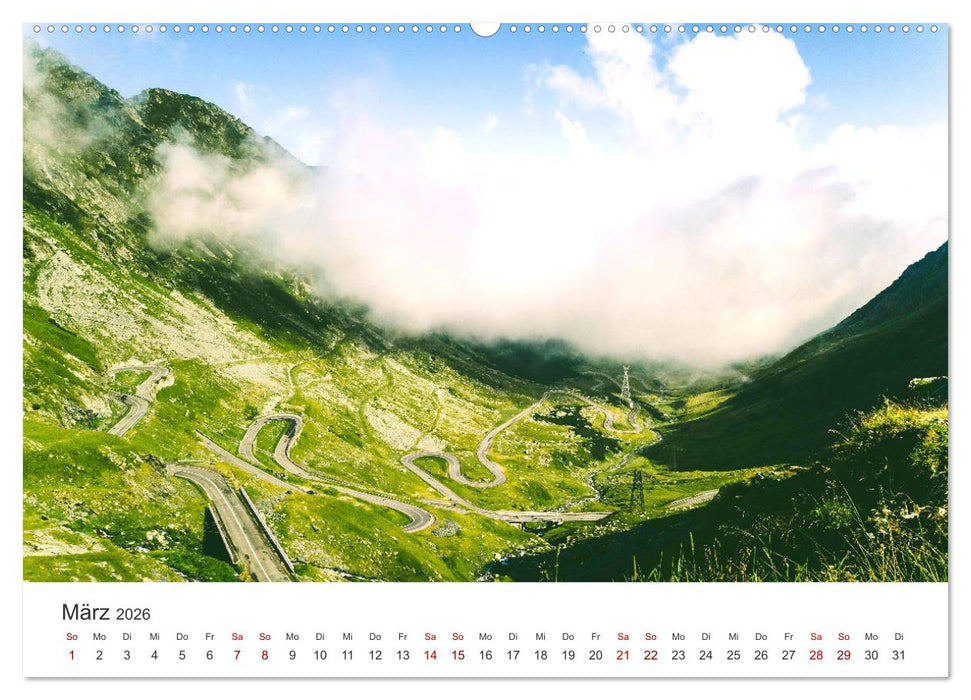 Rumänien - Das beeindruckende Land am Schwarzen Meer. (CALVENDO Wandkalender 2026)