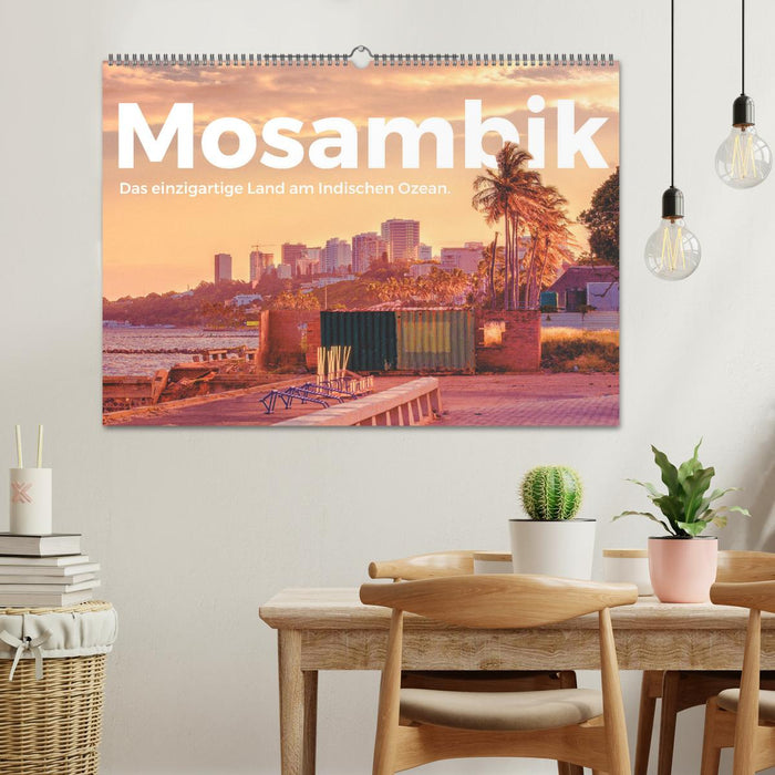 Mosambik - Das einzigartige Land am Indischen Ozean. (CALVENDO Wandkalender 2026)
