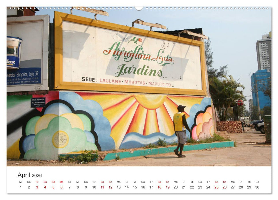 Mosambik - Das einzigartige Land am Indischen Ozean. (CALVENDO Wandkalender 2026)
