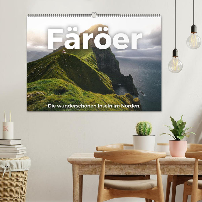 Färöer - Die wunderschönen Inseln im Norden. (CALVENDO Wandkalender 2026)