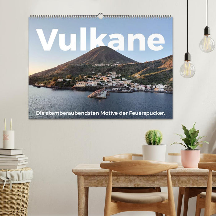Vulkane - Die atemberaubendsten Motive der Feuerspucker. (CALVENDO Wandkalender 2026)