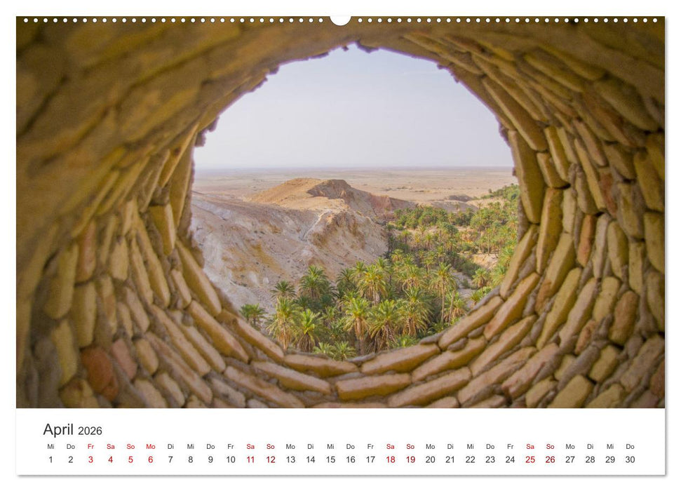 Tunesien - Das beeindruckende Land in Nordafrika. (CALVENDO Wandkalender 2026)