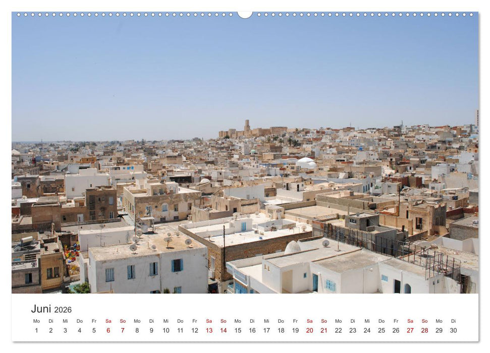 Tunesien - Das beeindruckende Land in Nordafrika. (CALVENDO Wandkalender 2026)