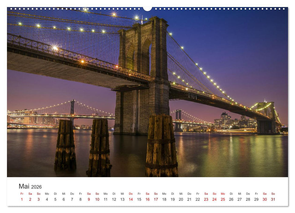 Brücken - Die schönsten Brücken der Welt. (CALVENDO Wandkalender 2026)