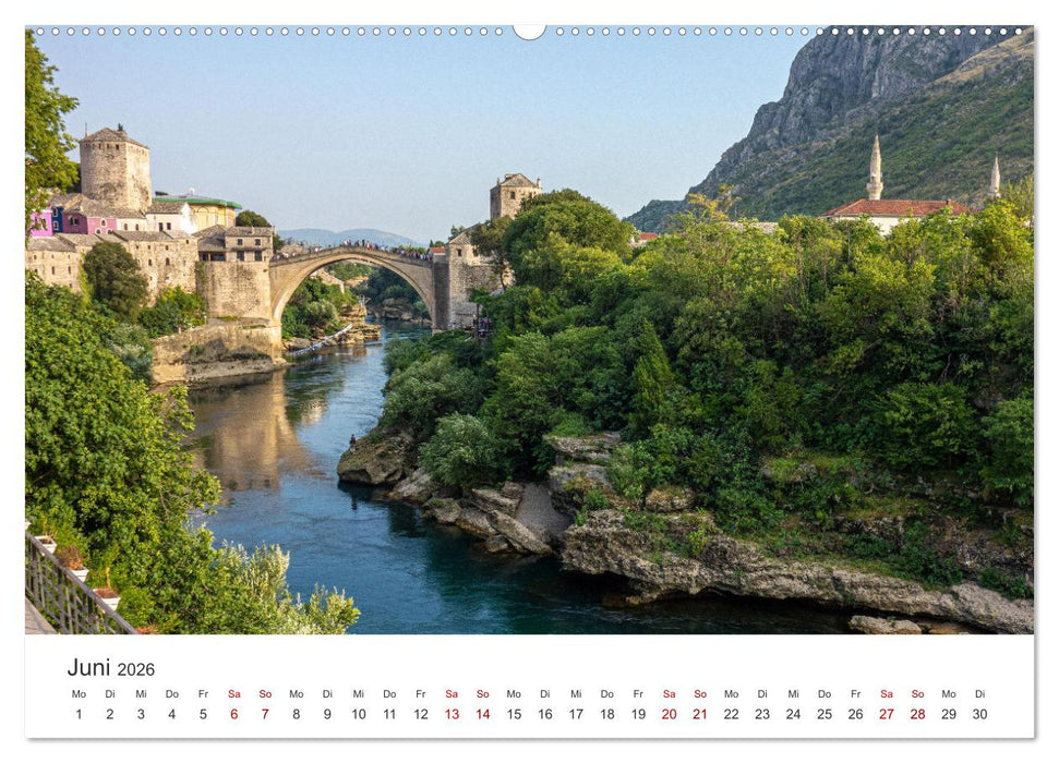 Brücken - Die schönsten Brücken der Welt. (CALVENDO Wandkalender 2026)