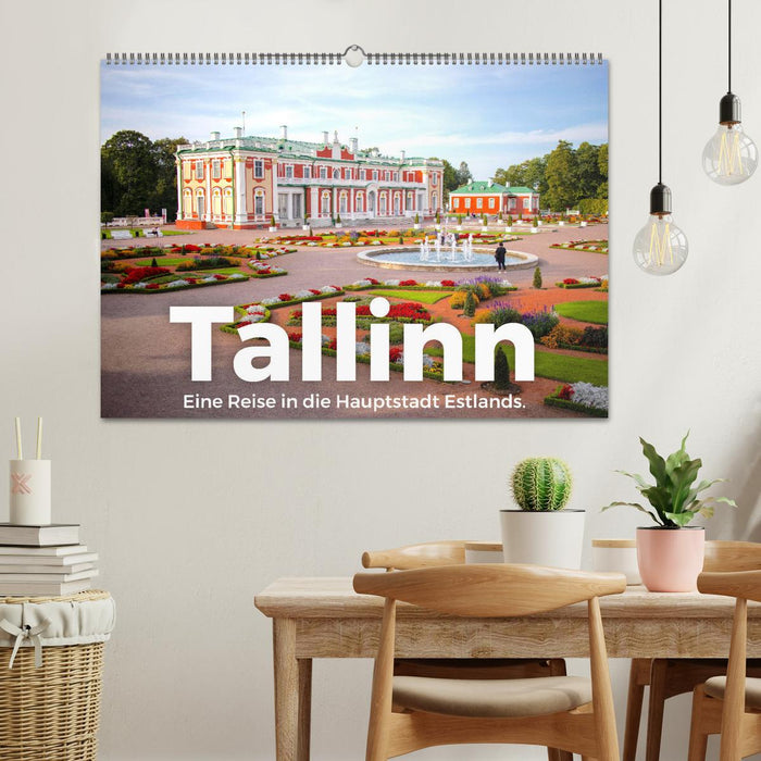 Tallinn - Eine Reise in die Hauptstadt Estlands. (CALVENDO Wandkalender 2026)