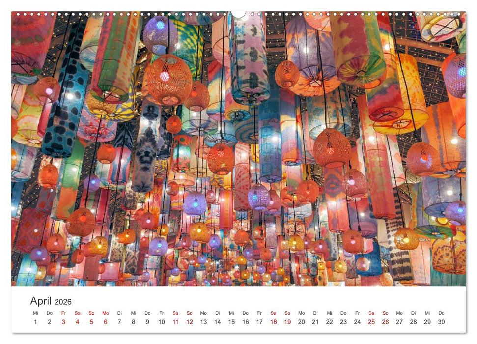 Bangkok - Die spektakuläre Hauptstadt von Thailand. (CALVENDO Wandkalender 2026)