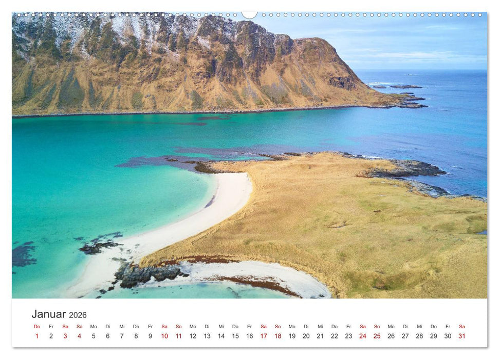 Norwegen - Das wunderschöne Land im Norden. (CALVENDO Wandkalender 2026)