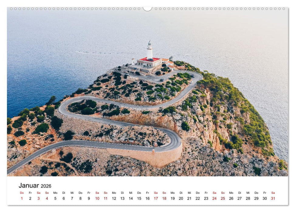 Halbinsel Formentor - Mallorcas nördliche Halbinsel (CALVENDO Premium Wandkalender 2026)