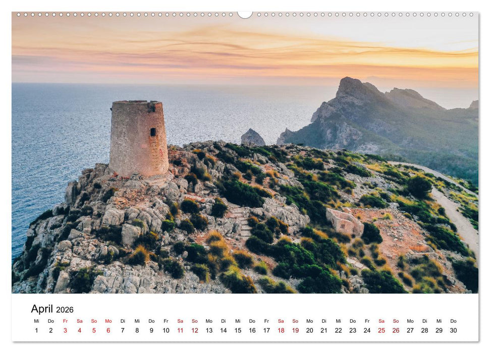 Halbinsel Formentor - Mallorcas nördliche Halbinsel (CALVENDO Premium Wandkalender 2026)