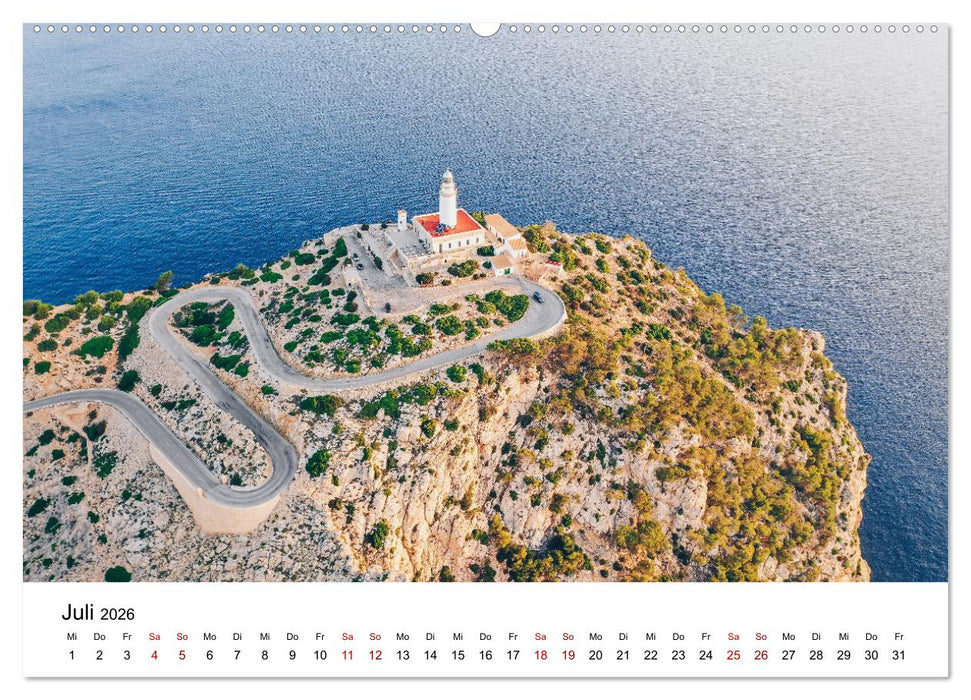 Halbinsel Formentor - Mallorcas nördliche Halbinsel (CALVENDO Premium Wandkalender 2026)