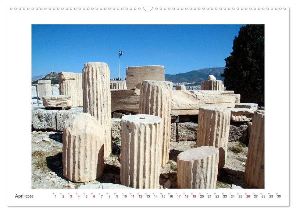 Griechischer Charme (CALVENDO Wandkalender 2026)