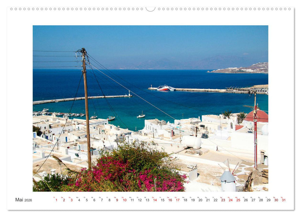 Griechischer Charme (CALVENDO Wandkalender 2026)
