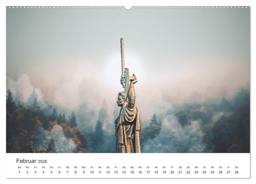 Ukraine - Ein faszinierendes Land. (CALVENDO Wandkalender 2026)