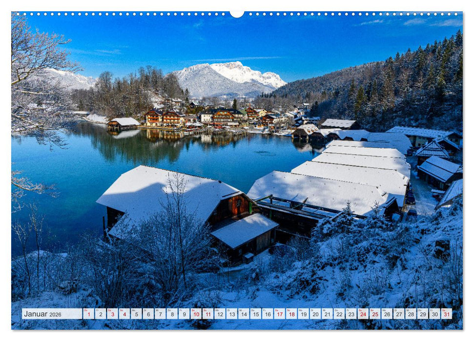 Mein Berchtesgadener Land - Wunderschön zu jeder Jahreszeit (CALVENDO Premium Wandkalender 2026)