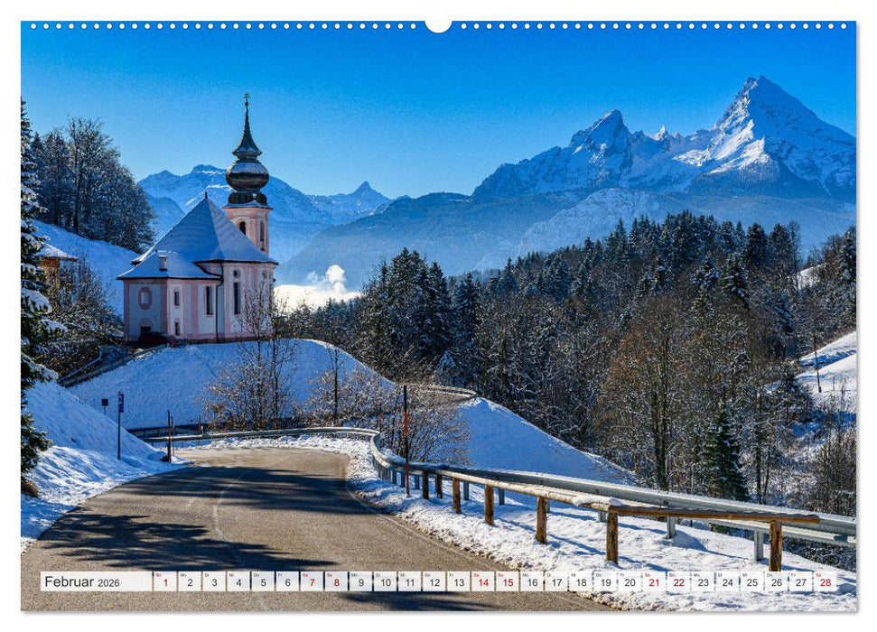 Mein Berchtesgadener Land - Wunderschön zu jeder Jahreszeit (CALVENDO Premium Wandkalender 2026)