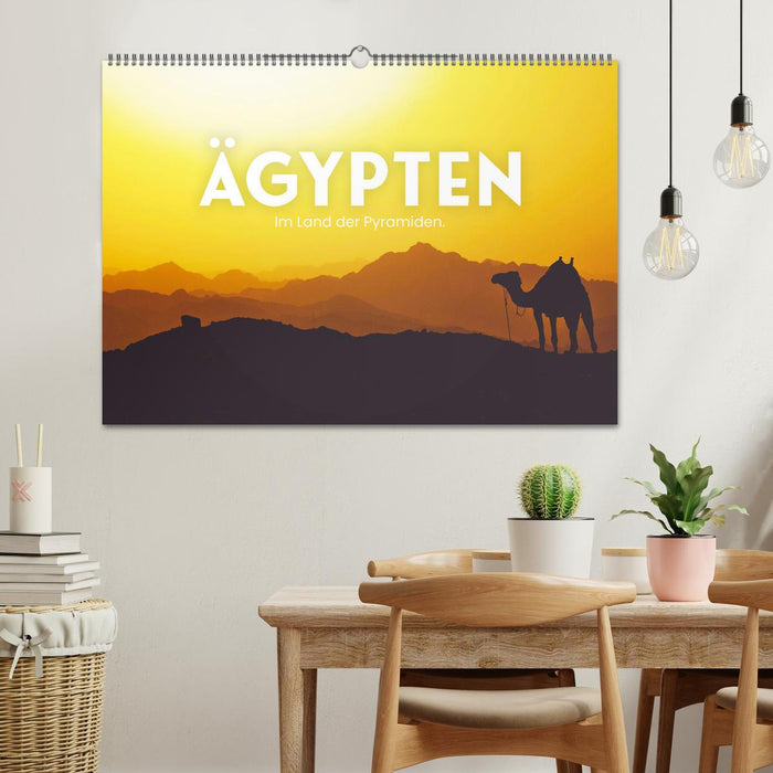 Ägypten - Im Land der Pyramiden. (CALVENDO Wandkalender 2026)