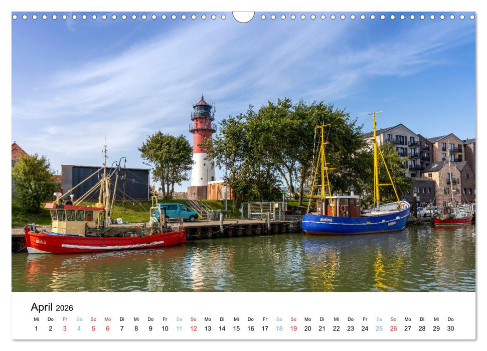 Büsum - Urlaub an der Nordsee (CALVENDO Wandkalender 2026)