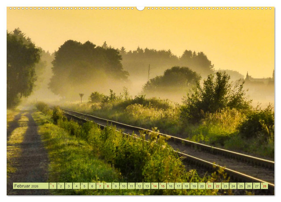 Die Stauden, magische Landschaft rund um Augsburg (CALVENDO Premium Wandkalender 2026)