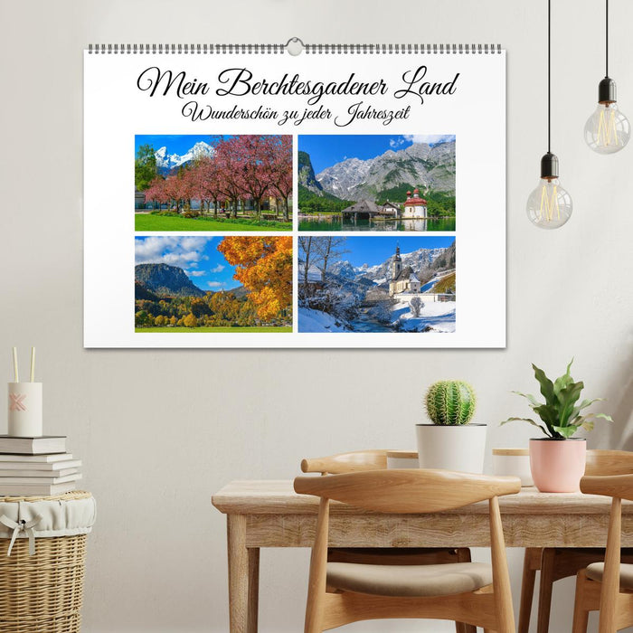 Mein Berchtesgadener Land - Wunderschön zu jeder Jahreszeit (CALVENDO Wandkalender 2026)