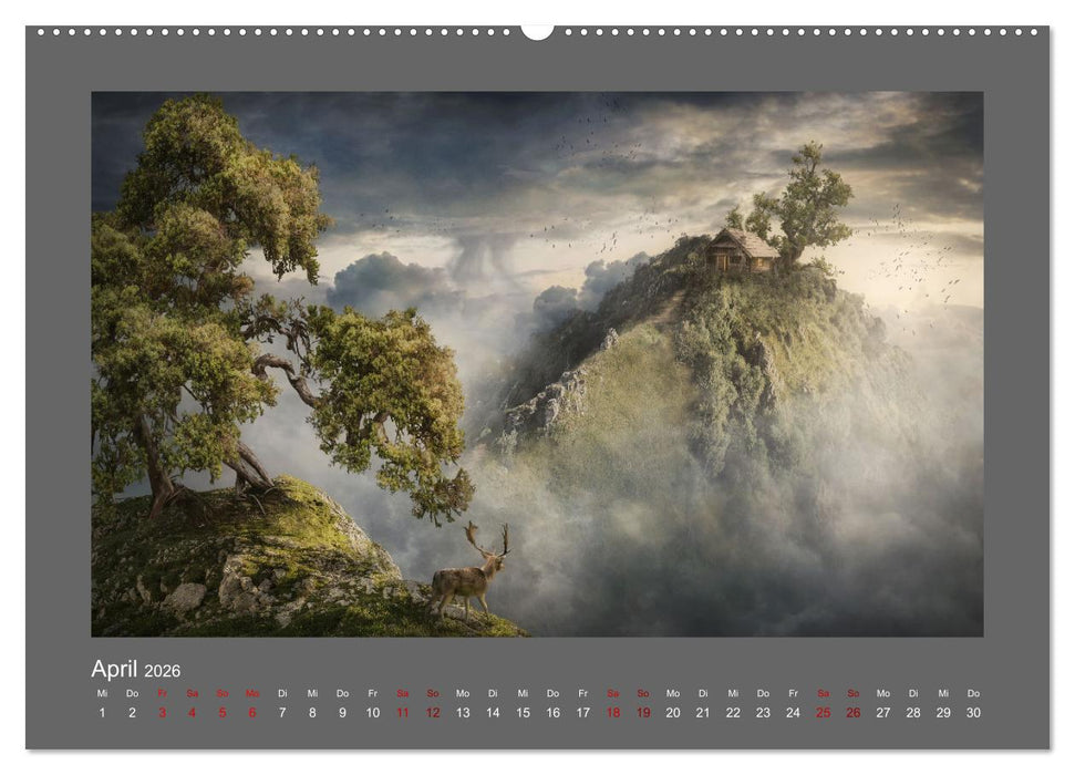 Vom Zauber der Einsamkeit (CALVENDO Wandkalender 2026)