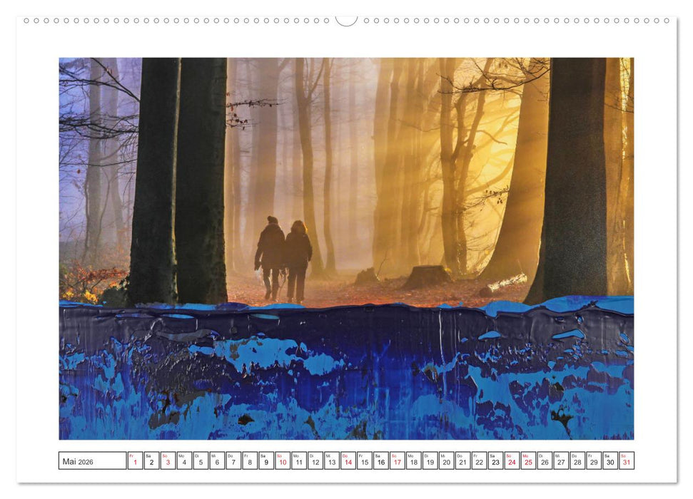 Fotos Farbe Fantasie. (CALVENDO Wandkalender 2026)