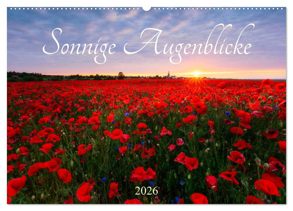Sonnige Augenblicke (CALVENDO Wandkalender 2026)