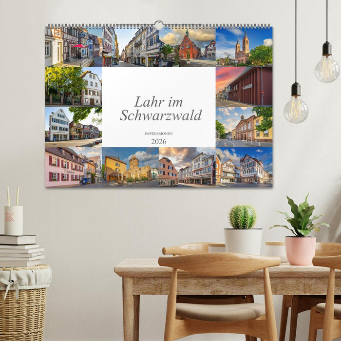 Lahr im Schwarzwald Impression (CALVENDO Wandkalender 2026)