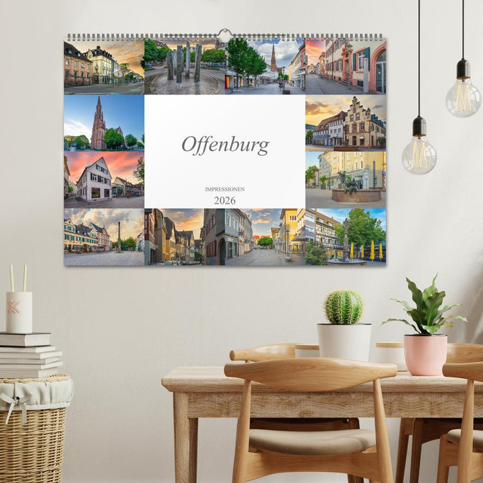 Offenburg Impressionen (CALVENDO Wandkalender 2026)