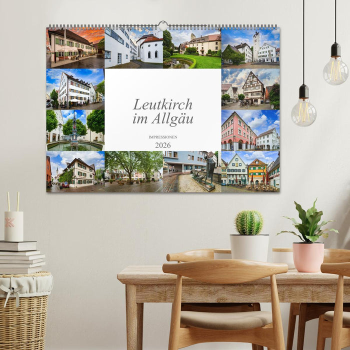Leutkirch im Allgäu Impressionen (CALVENDO Wandkalender 2026)