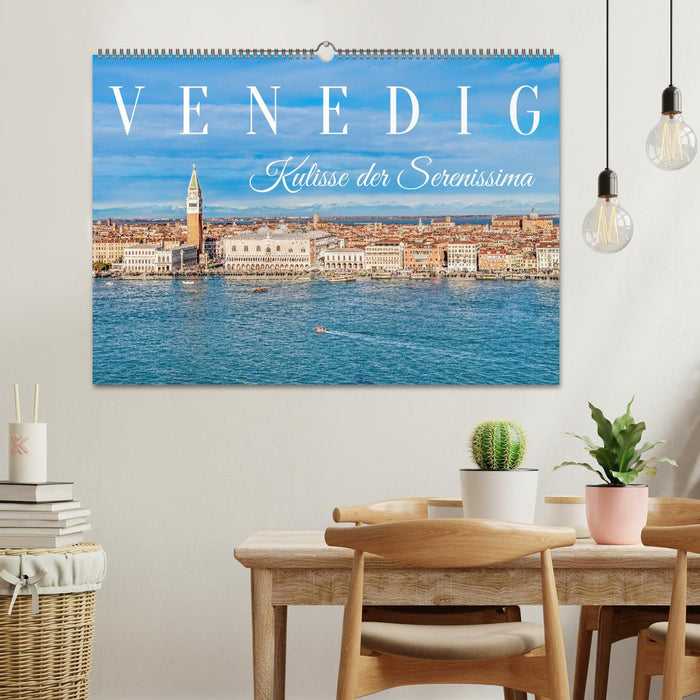 Venedig - Kulisse der Serenissima (CALVENDO Wandkalender 2026)