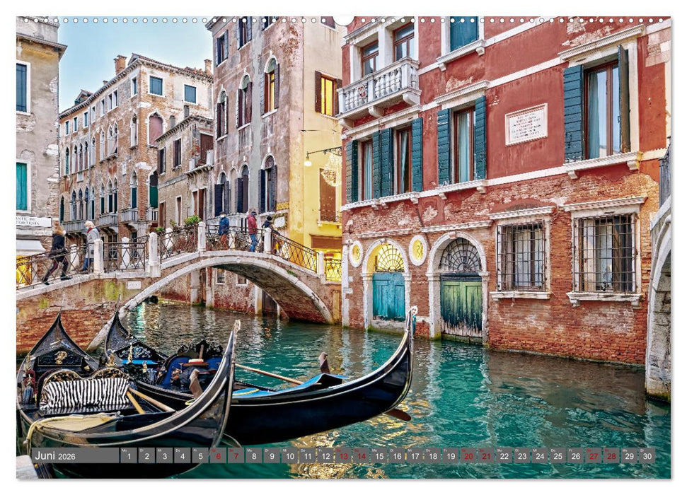 Venedig - Kulisse der Serenissima (CALVENDO Wandkalender 2026)