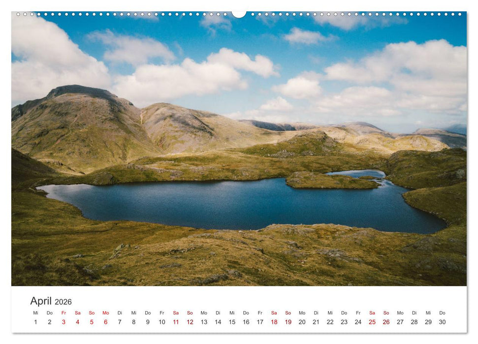 Lake District - Der berühmte Nationalpark Englands. (CALVENDO Wandkalender 2026)