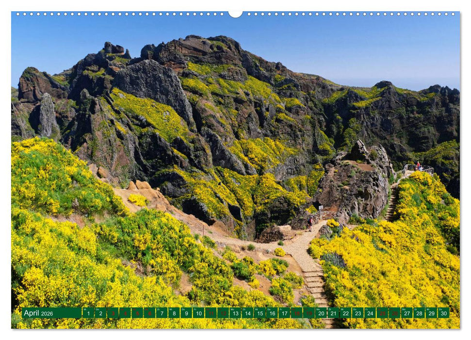 Madeira und Porto Santo (CALVENDO Premium Wandkalender 2026)
