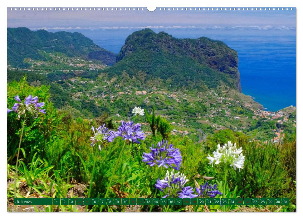 Madeira und Porto Santo (CALVENDO Premium Wandkalender 2026)