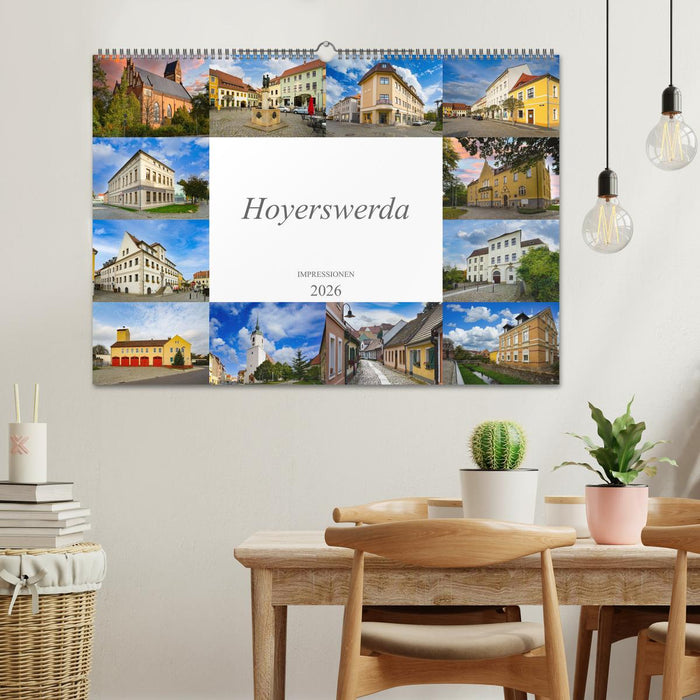 Hoyerswerda Impressionen (CALVENDO Wandkalender 2026)