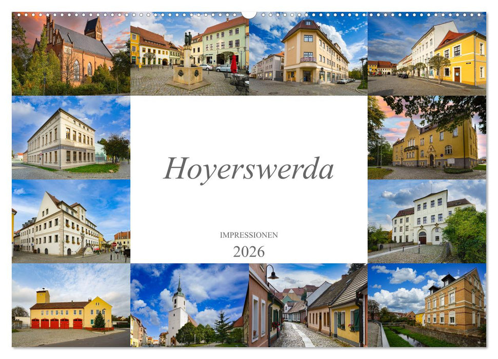Hoyerswerda Impressionen (CALVENDO Wandkalender 2026)