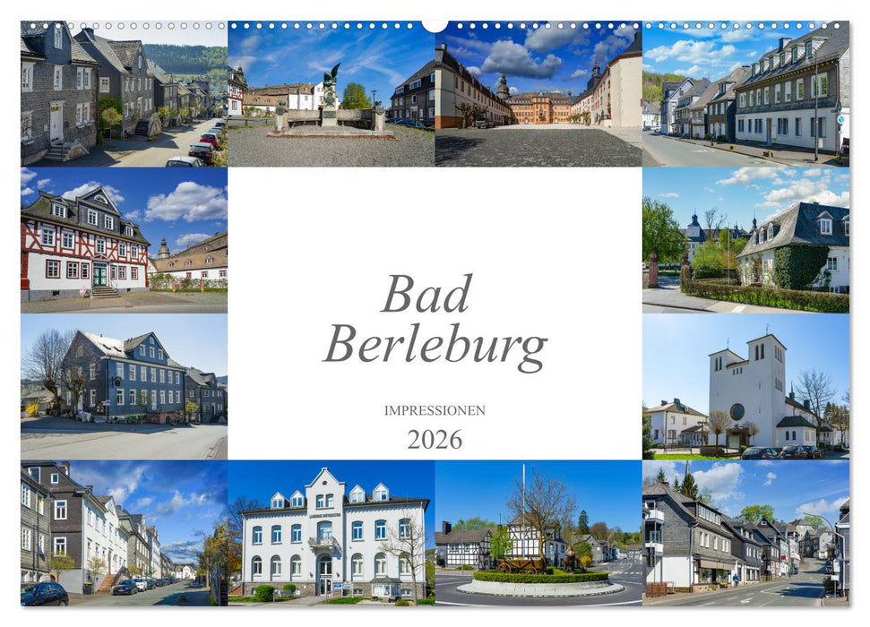 Bad Berleburg Impressionen (CALVENDO Wandkalender 2026)