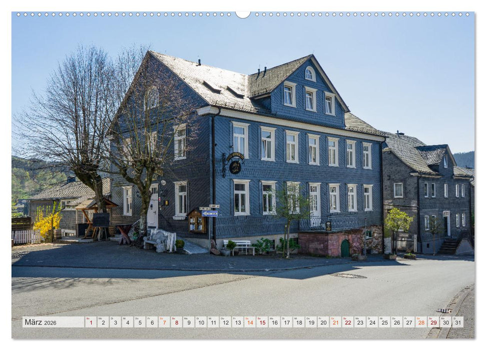 Bad Berleburg Impressionen (CALVENDO Wandkalender 2026)