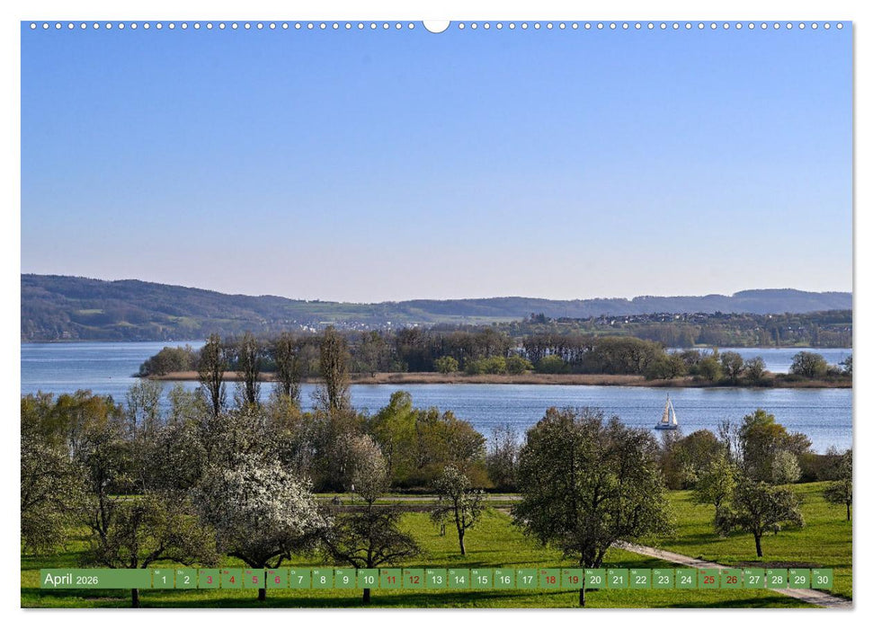 Zauberhafter Westlicher Bodensee (CALVENDO Wandkalender 2026)