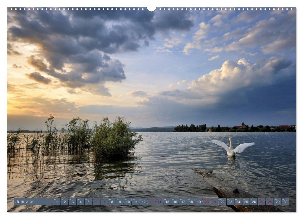 Zauberhafter Westlicher Bodensee (CALVENDO Wandkalender 2026)