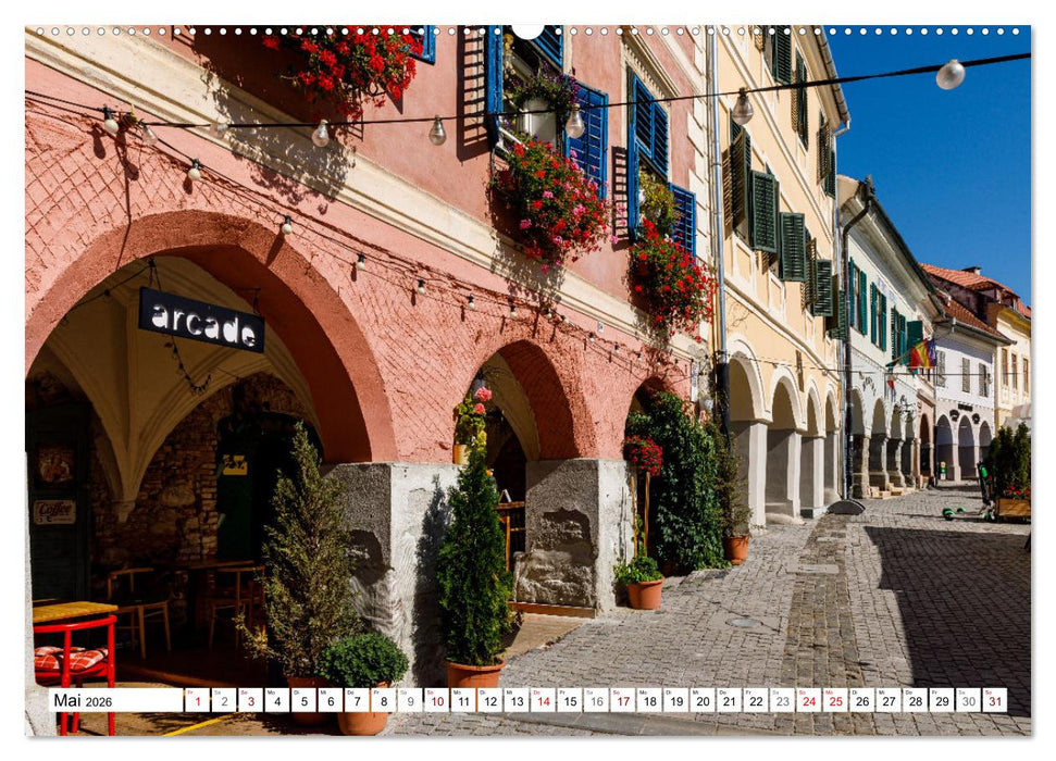 Mittelalterliche Städte Rumäniens (CALVENDO Premium Wandkalender 2026)