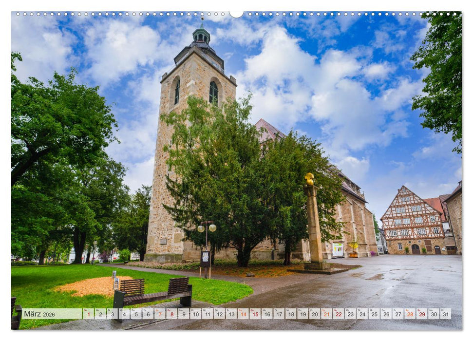 Kirchheim unter Teck Impressionen (CALVENDO Wandkalender 2026)