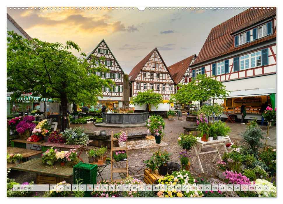 Kirchheim unter Teck Impressionen (CALVENDO Wandkalender 2026)