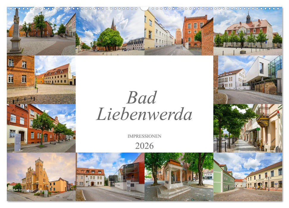 Bad Liebenwerda Impressionen (CALVENDO Wandkalender 2026)