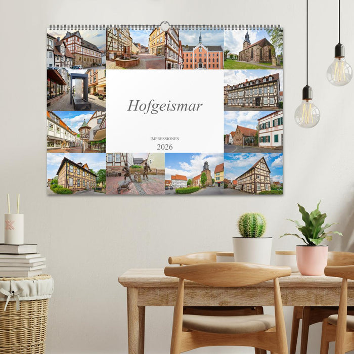 Hofgeismar Impressionen (CALVENDO Wandkalender 2026)