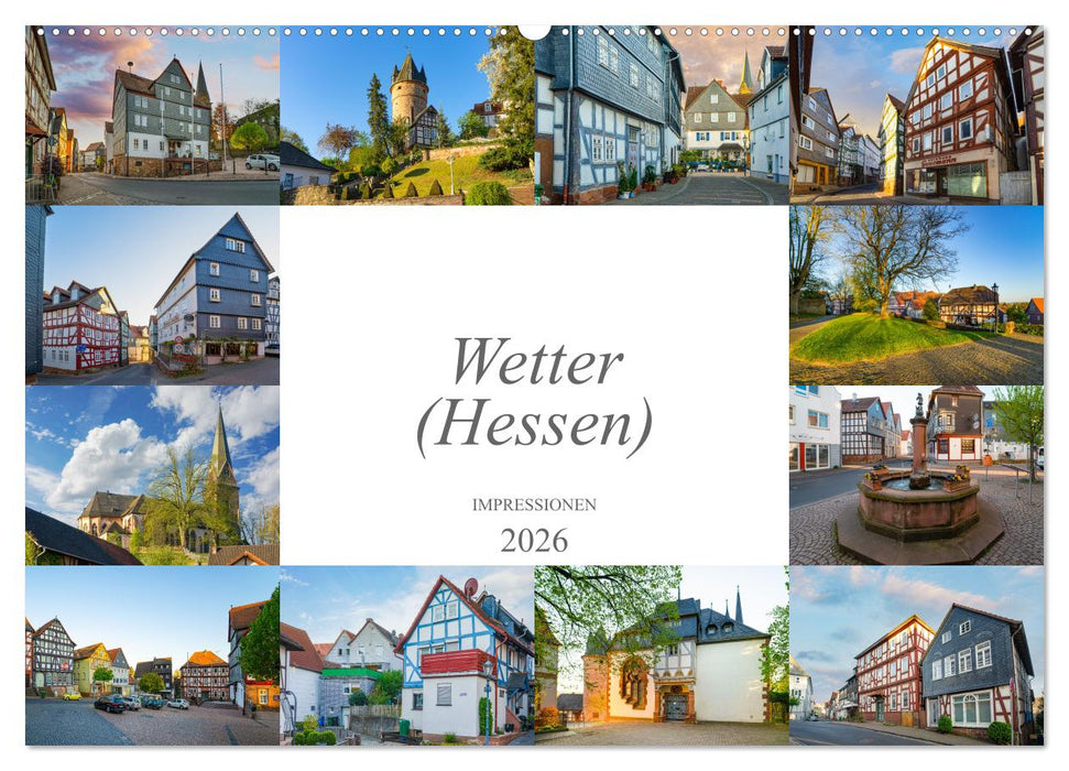 Wetter (Hessen) Impressionen (CALVENDO Wandkalender 2026)
