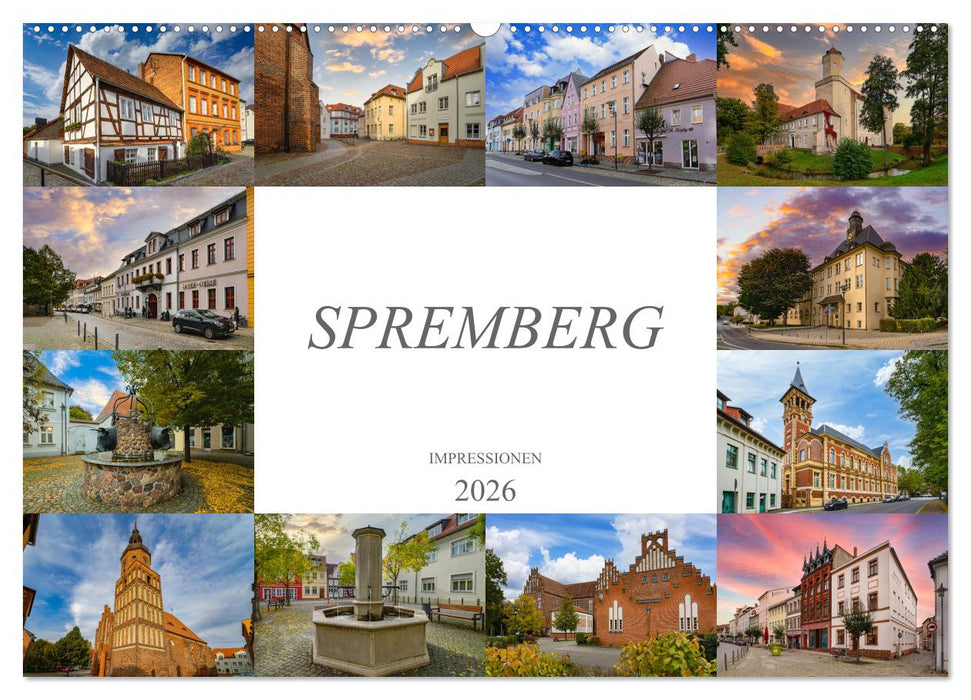 Spremberg Impressionen (CALVENDO Wandkalender 2026)