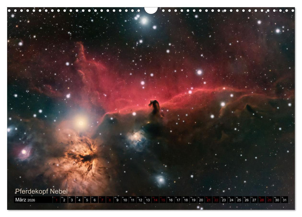 Deep Sky Kalender (CALVENDO Wandkalender 2026)