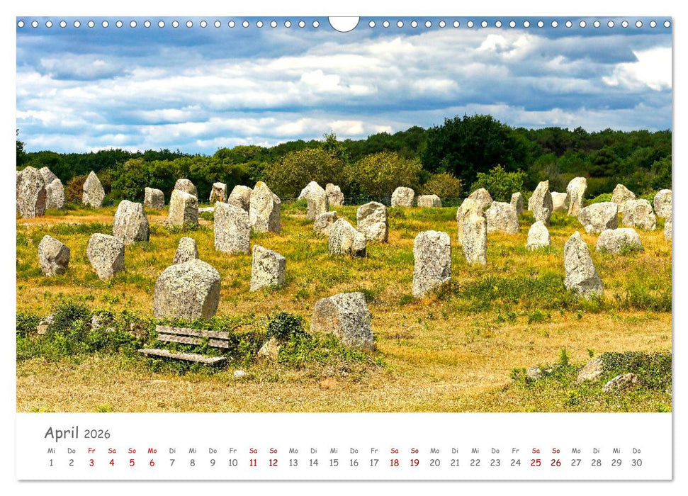 Breizh - Bretagne (CALVENDO Wandkalender 2026)